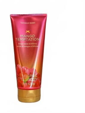 VICTORIA'S SECRET MANGO TEMPTATION NECTAR & HIBISCUS BODY CREAM 6.7 Oz 200ml NEW